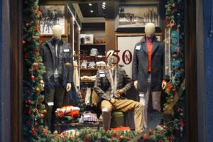 Vitrine de magasin de détail