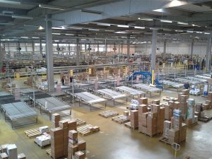 logistique d'Amazon