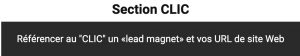 Section CLIC