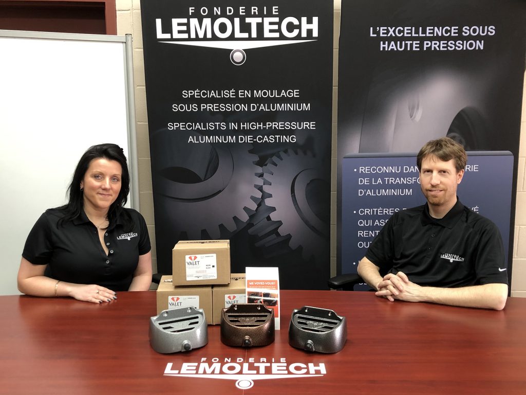 Fonderie Lemoltech un manufacturier du Centre-du-Québec veut réduire la progression de la COVID-19! Fonderie Lemoltech