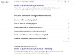 Le marketing numérique