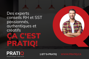PRATIQ, Ressources humaines RH et Santé sécurité SST