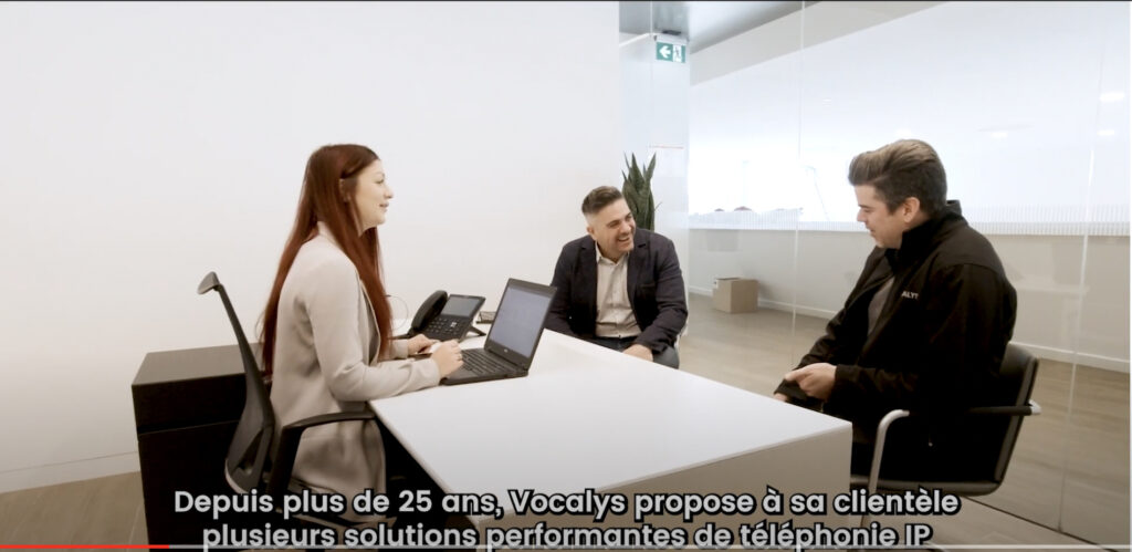 Reportage sur l’entreprise Vocalys et son président Alexandre Rudolph! Vocalys