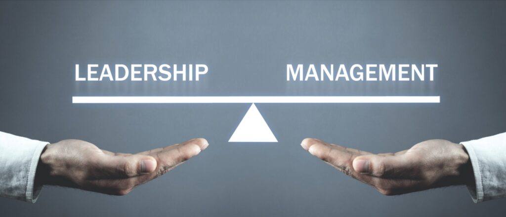 Leadership vs gestion