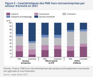 caractéristiques des PME en France.