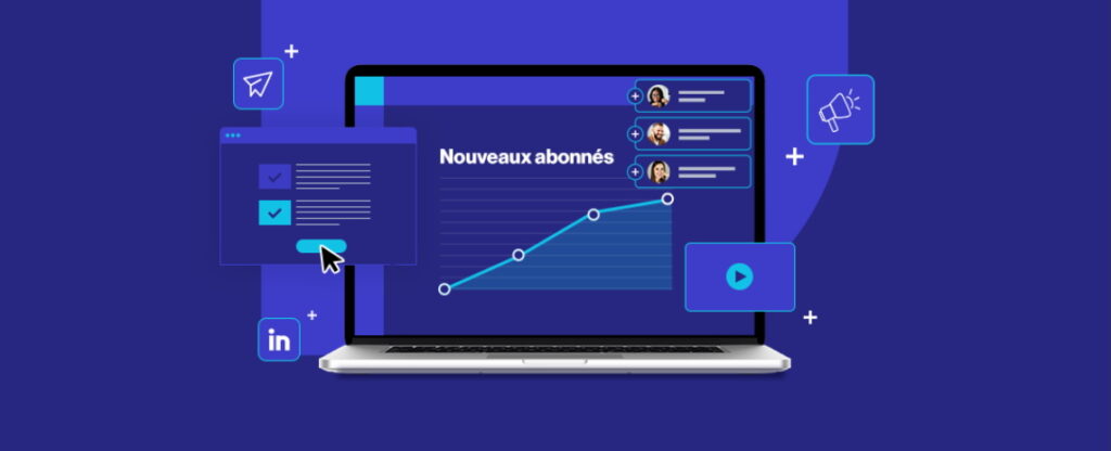 Stratégie, augmenter, liste, abonnés